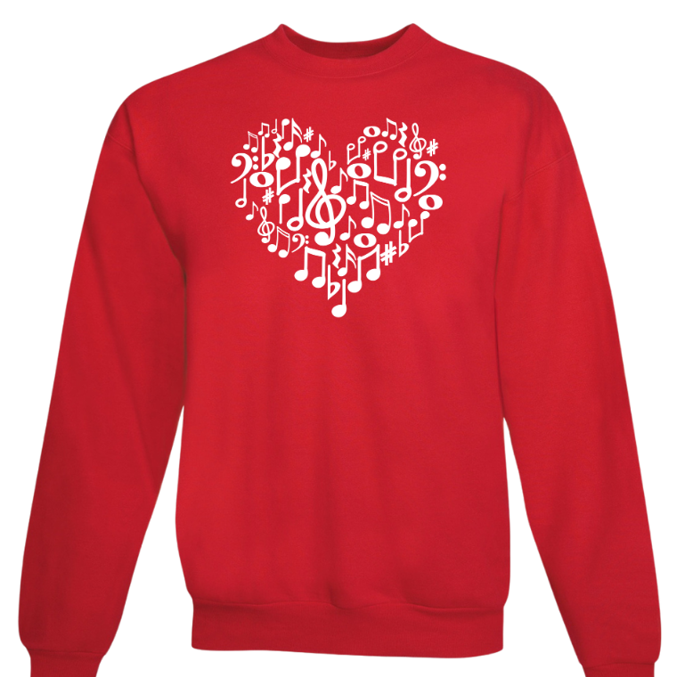 Music Notes (Crewneck or Hoodie)
