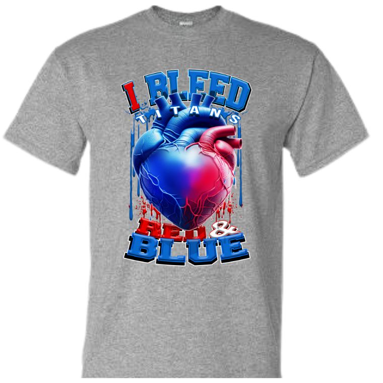 I Bleed Football T-Shirts