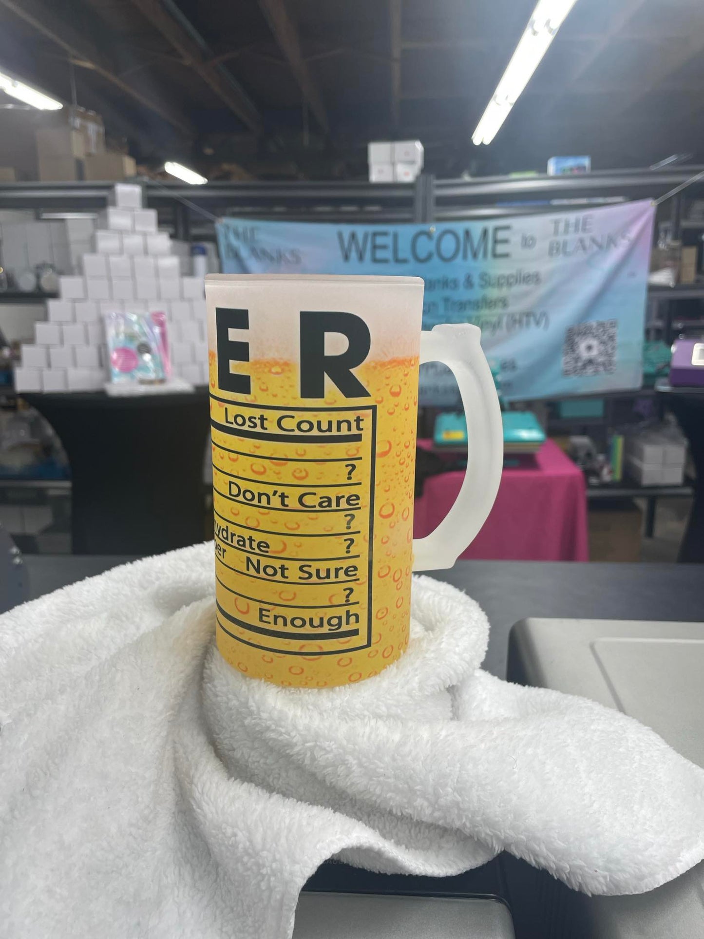 Frosted Mugs