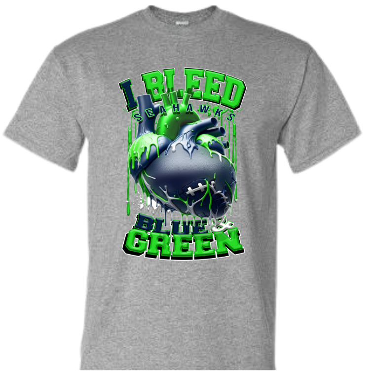 I Bleed Football T-Shirts