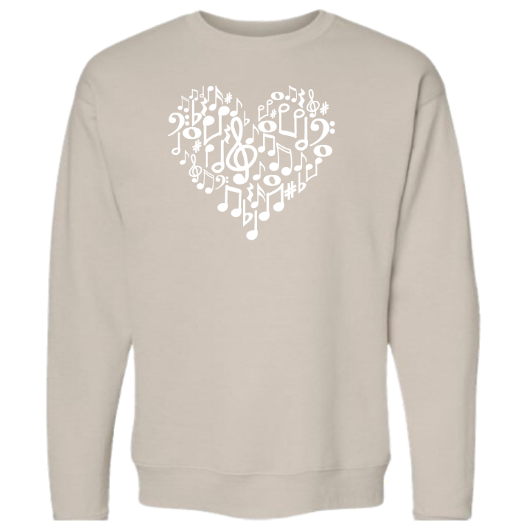 Music Notes (Crewneck or Hoodie)