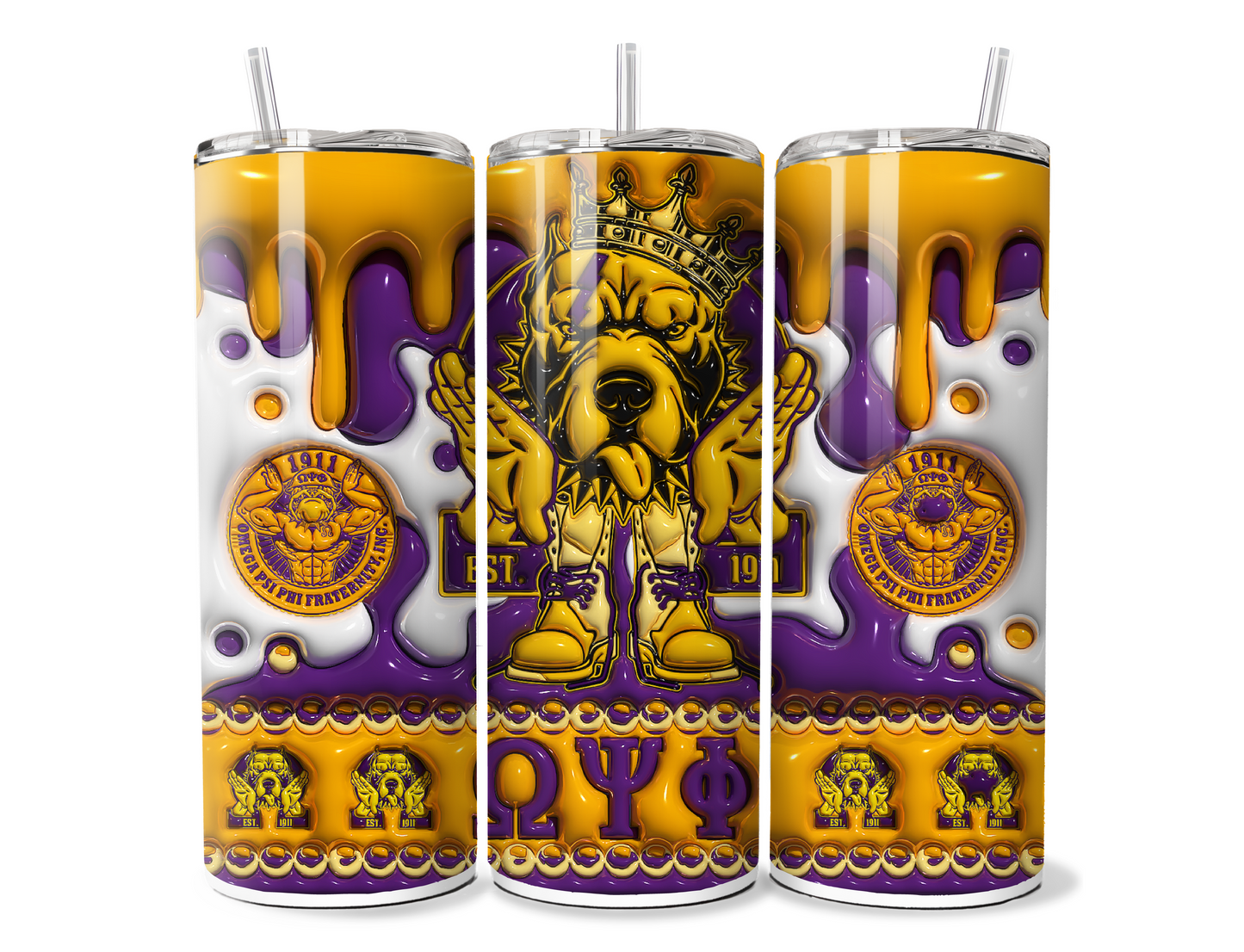 Divine 9 - 20,& 30 Tumblers