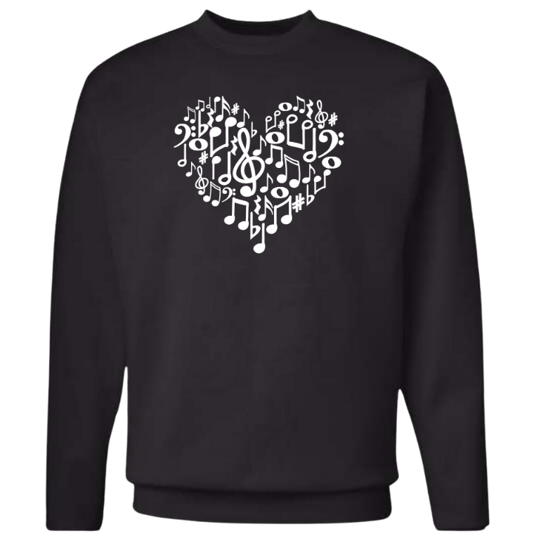 Music Notes (Crewneck or Hoodie)