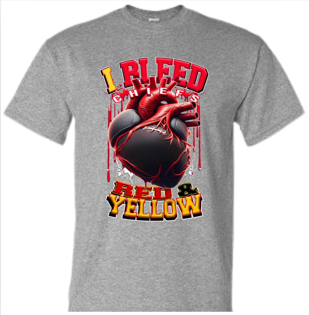 I Bleed Football T-Shirts