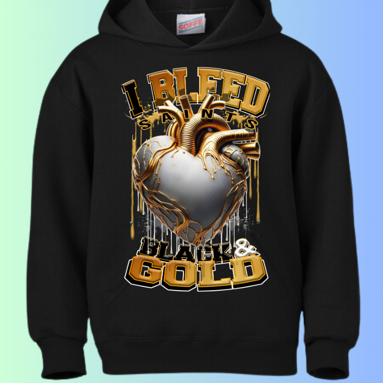 I Bleed Football Hoodies
