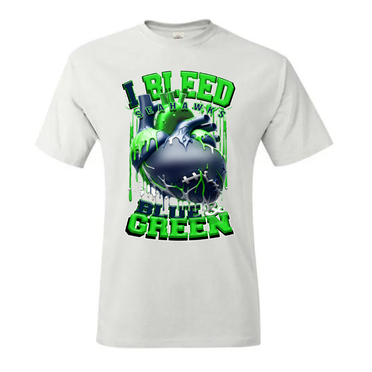 I Bleed Football T-Shirts