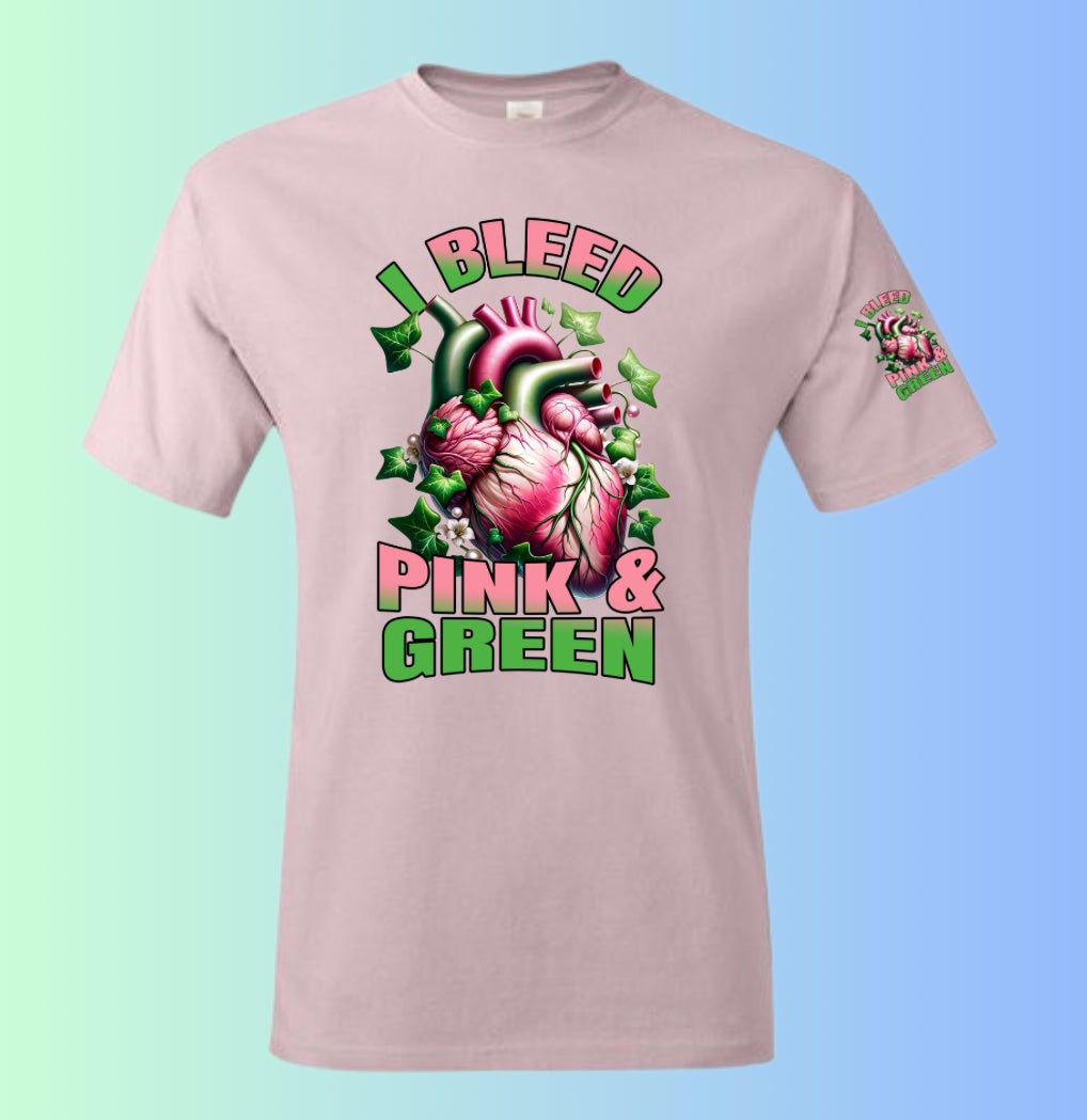 I Bleed Pink & Green