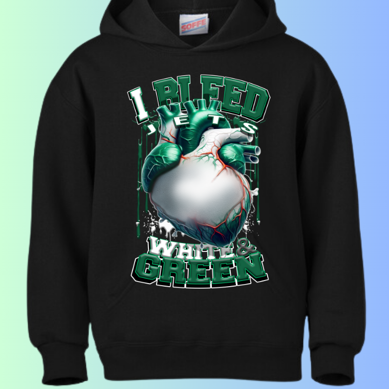 I Bleed Football Hoodies