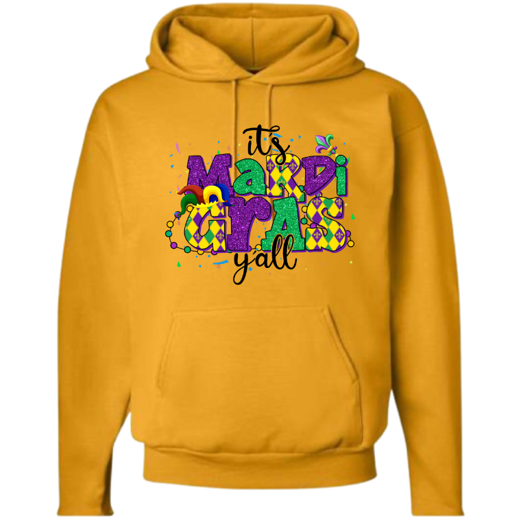 It’s Mardi Gras Y’all Hoodie