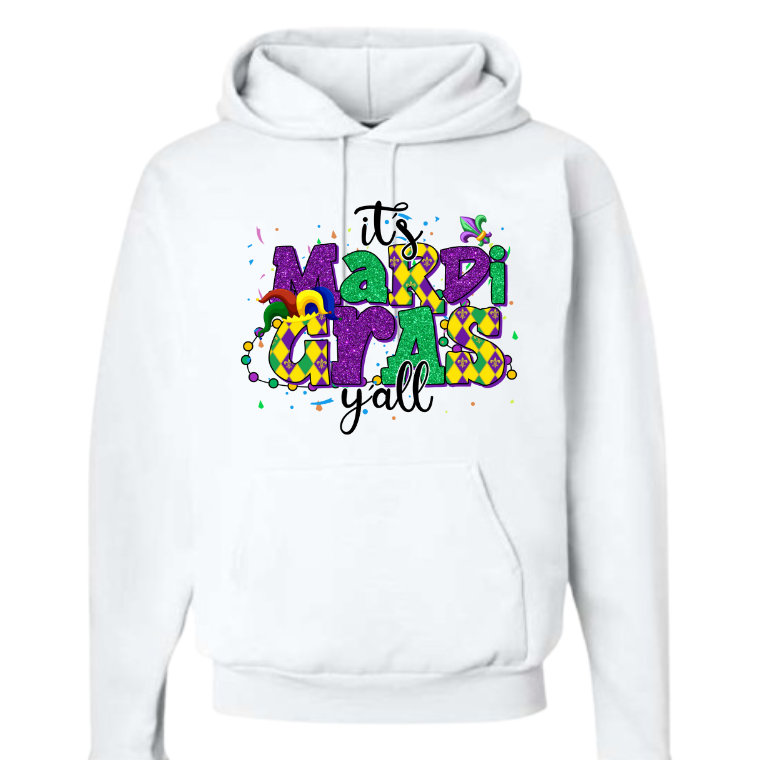 It’s Mardi Gras Y’all Hoodie