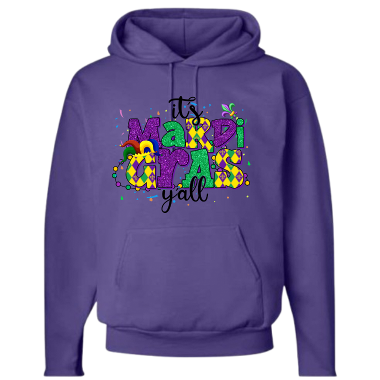 It’s Mardi Gras Y’all Hoodie