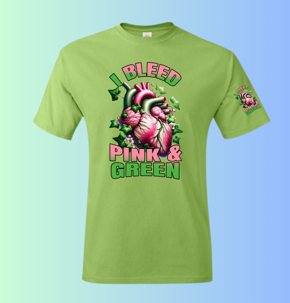 I Bleed Pink & Green