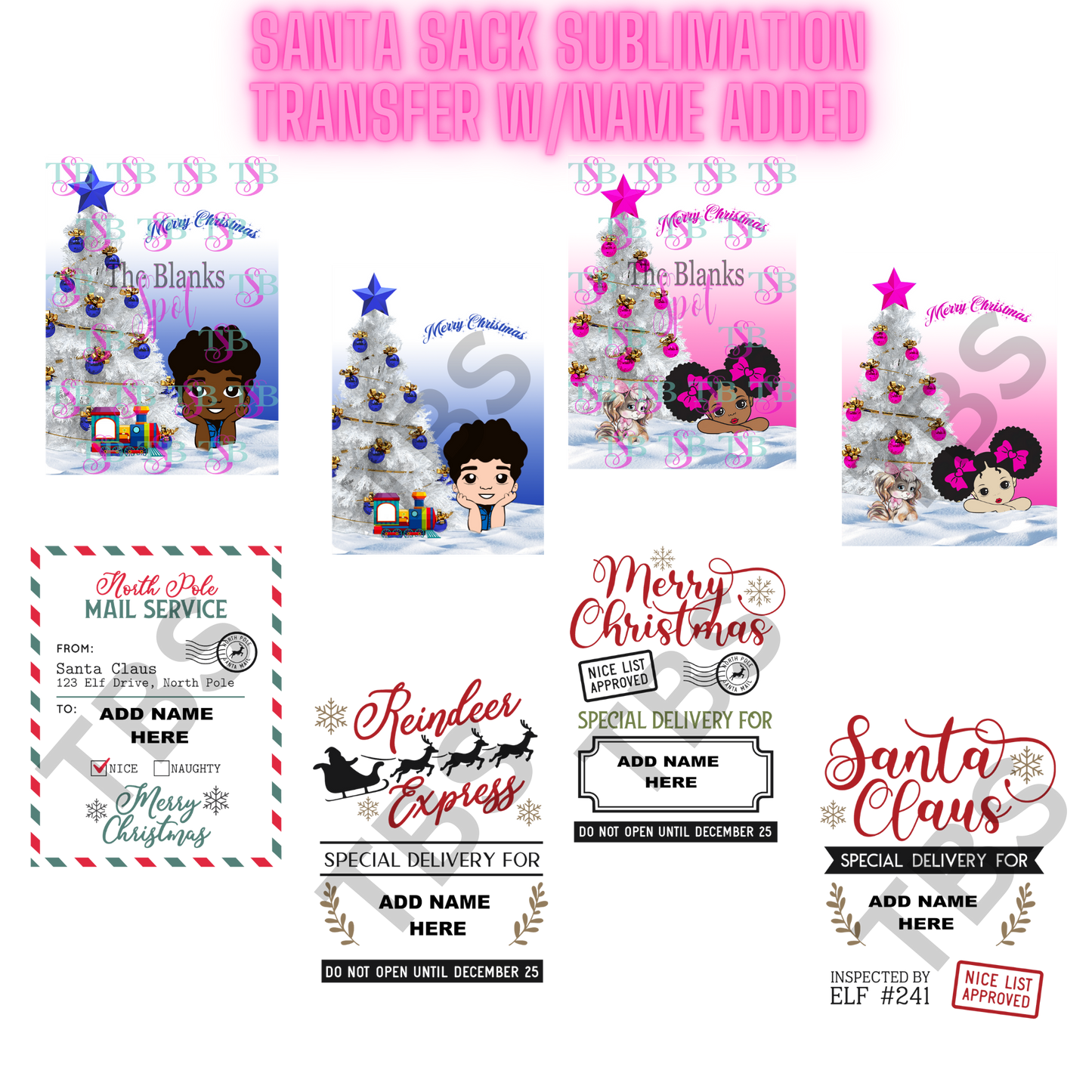 SANTA SACKS
