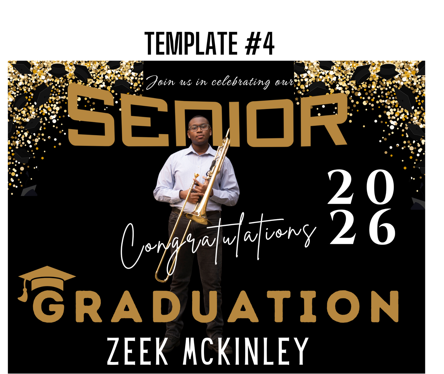 Graduation Yard Sign