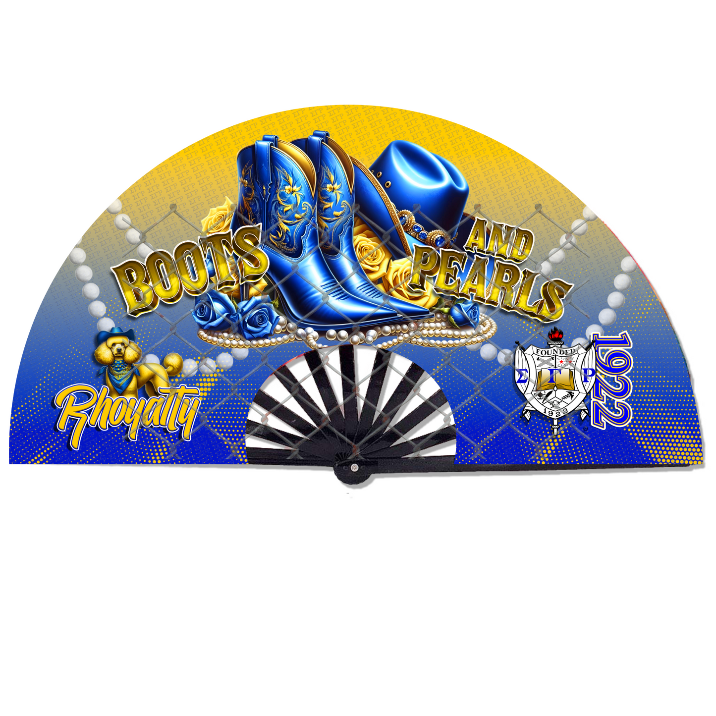 BOOTS & PEARLS CLACK FAN (D9 & OES)