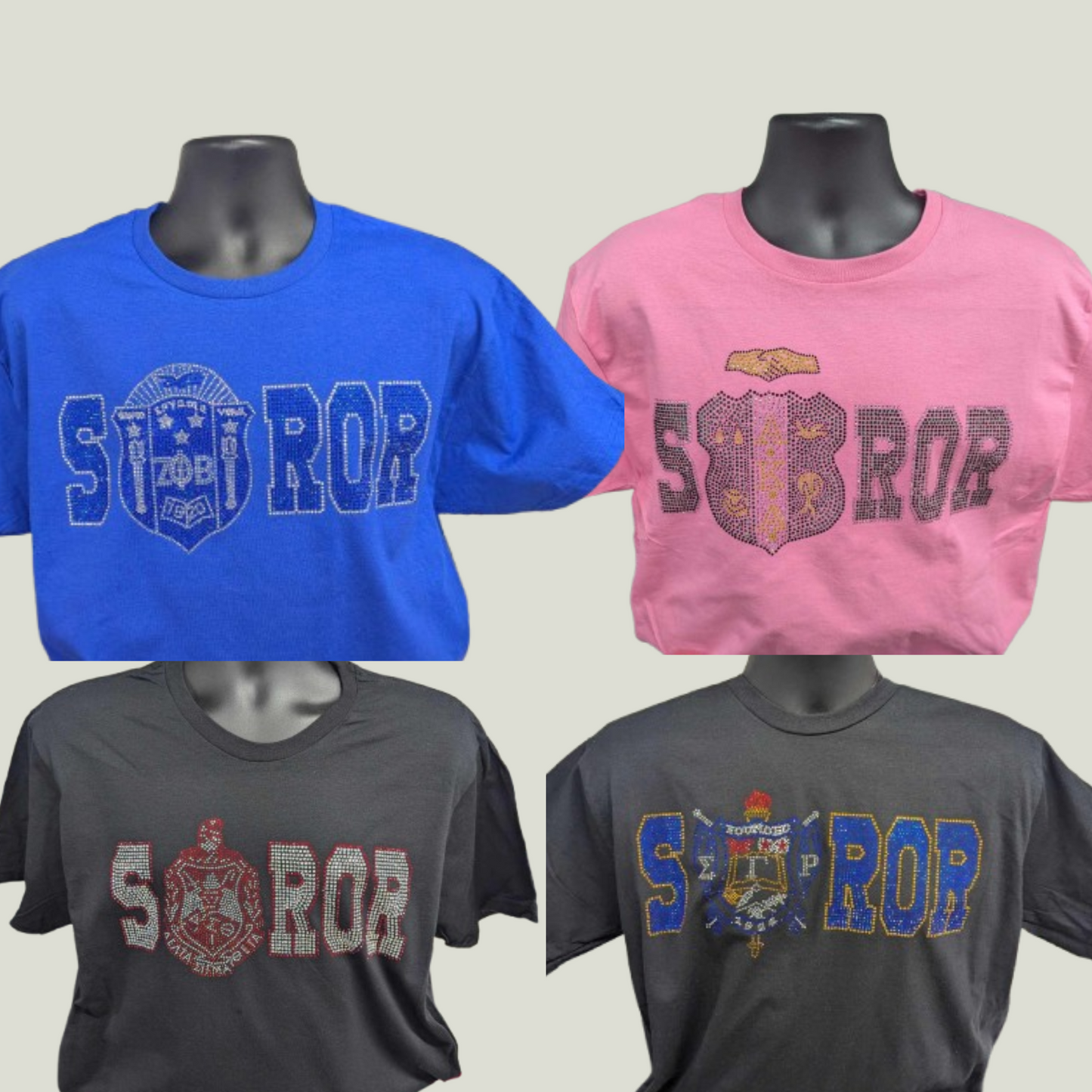 D9 SOROR Rhinestone T-Shirts
