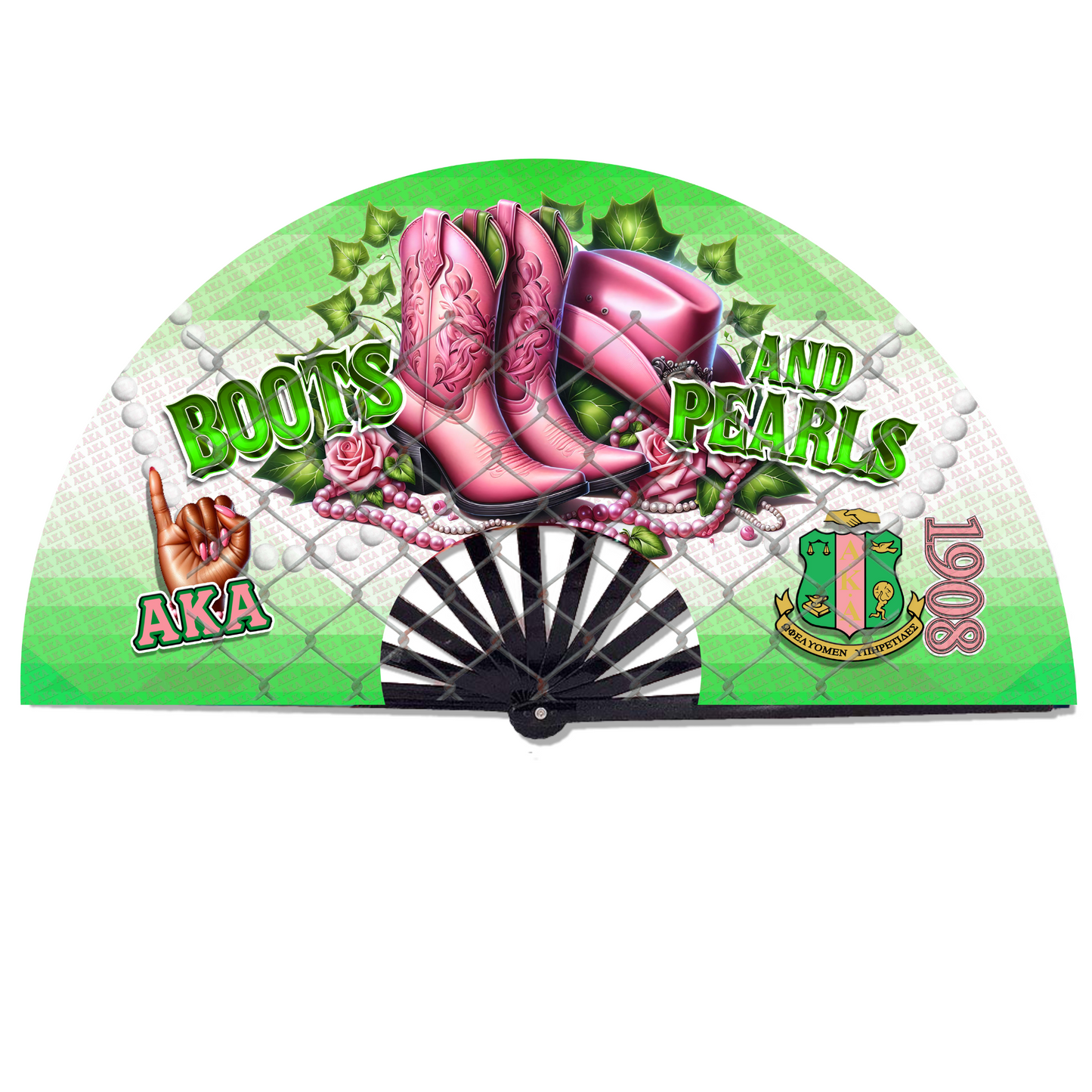 BOOTS & PEARLS CLACK FAN (D9 & OES)