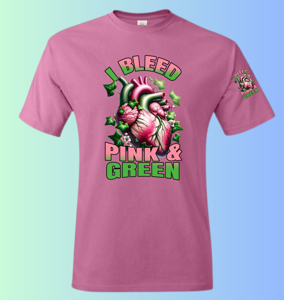 I Bleed Pink & Green