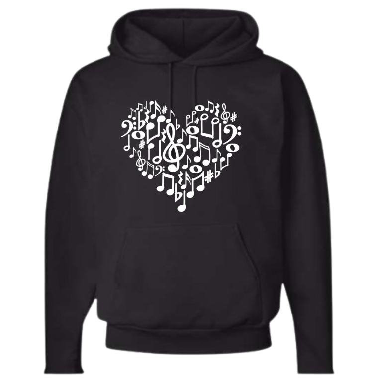 Music Notes (Crewneck or Hoodie)