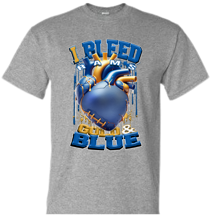 I Bleed Football T-Shirts