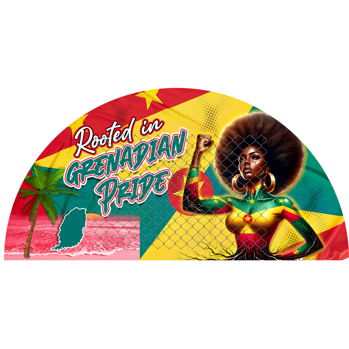 CARIBBEAN DESIGNS CLACK FAN