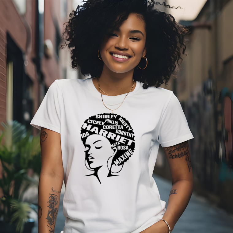 BLK History Ladies Afro