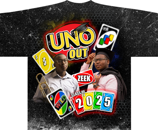 UNO OUT 3D/All Over T-SHIRT