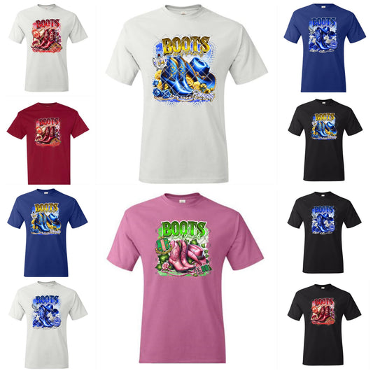 D9 Boots and Pearls T-Shirts