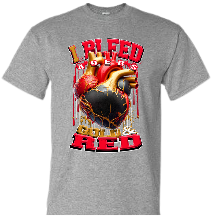 I Bleed Football T-Shirts