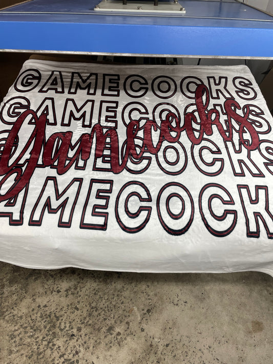 Gamecock Blanket