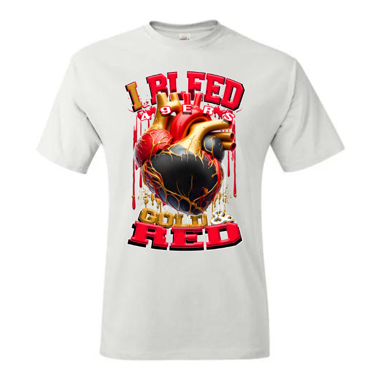 I Bleed Football T-Shirts