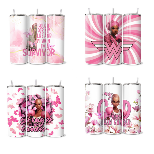 Pink Ribbon Collection Tumblers