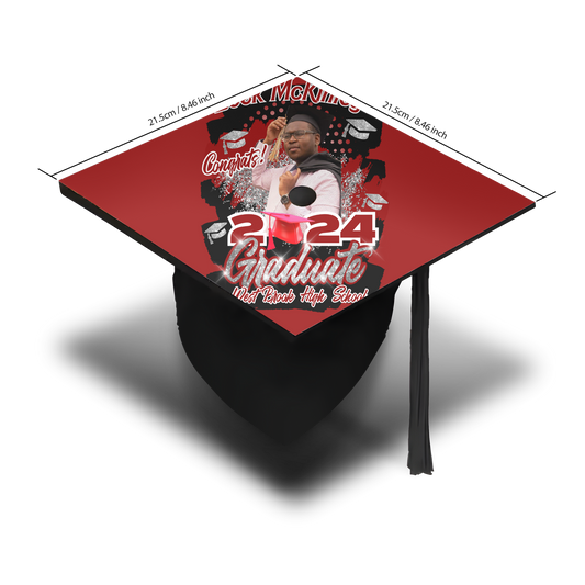 CUSTOM GRAD CAP TOPPER