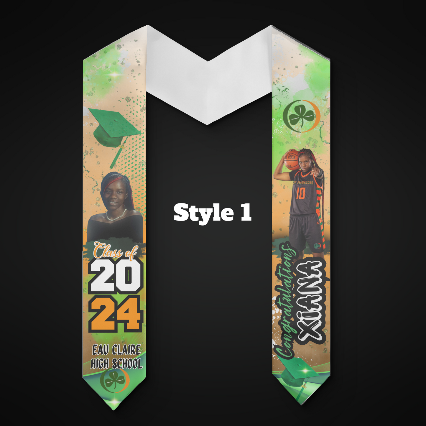 CUSTOM GRAD STOLE