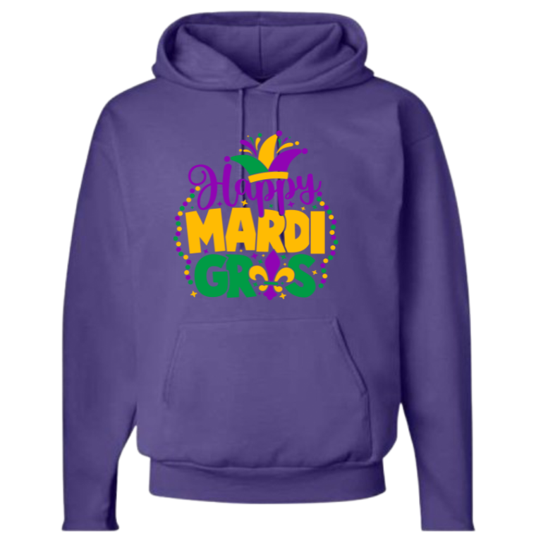 Happy Mardi Gras Hoodie