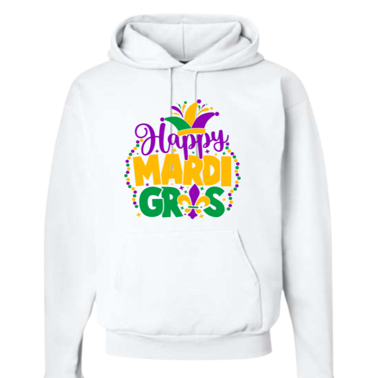 Happy Mardi Gras Hoodie