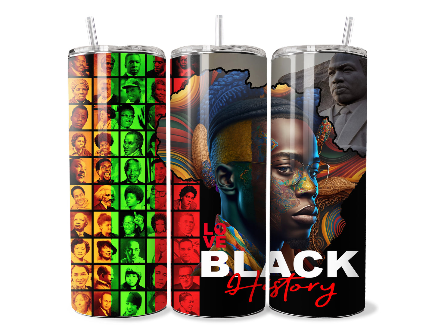 Black History Tumblers