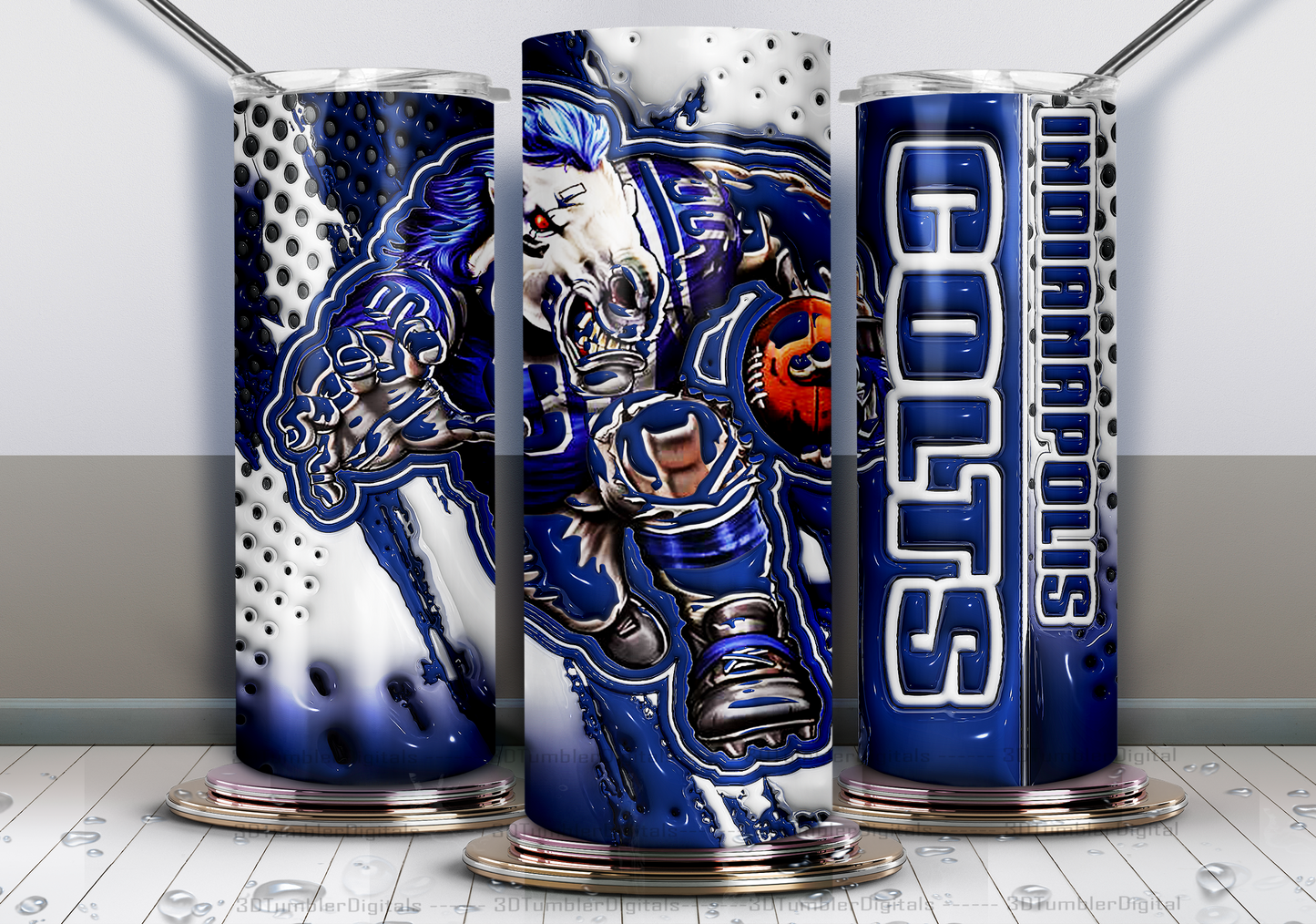 3D Pro Football Tumblers