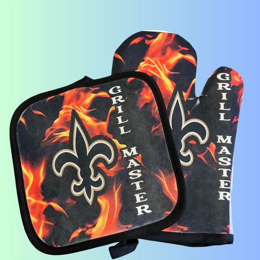 Indoor/Outdoor Mitt & Pot Holder Set