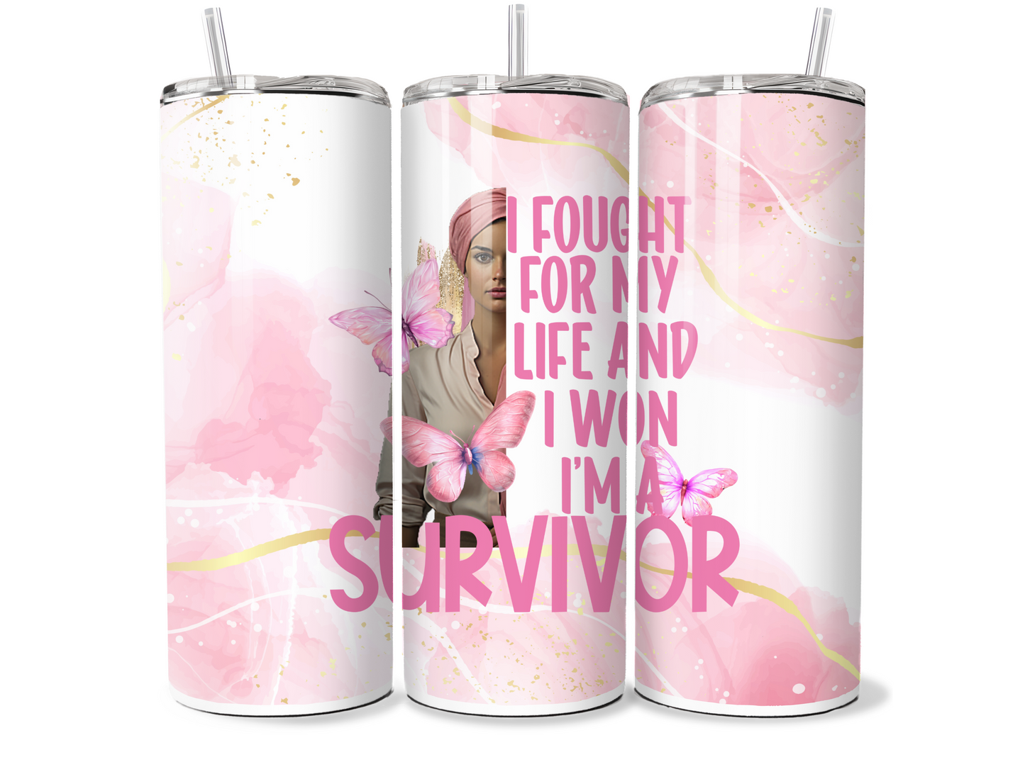 Pink Ribbon Collection Tumblers