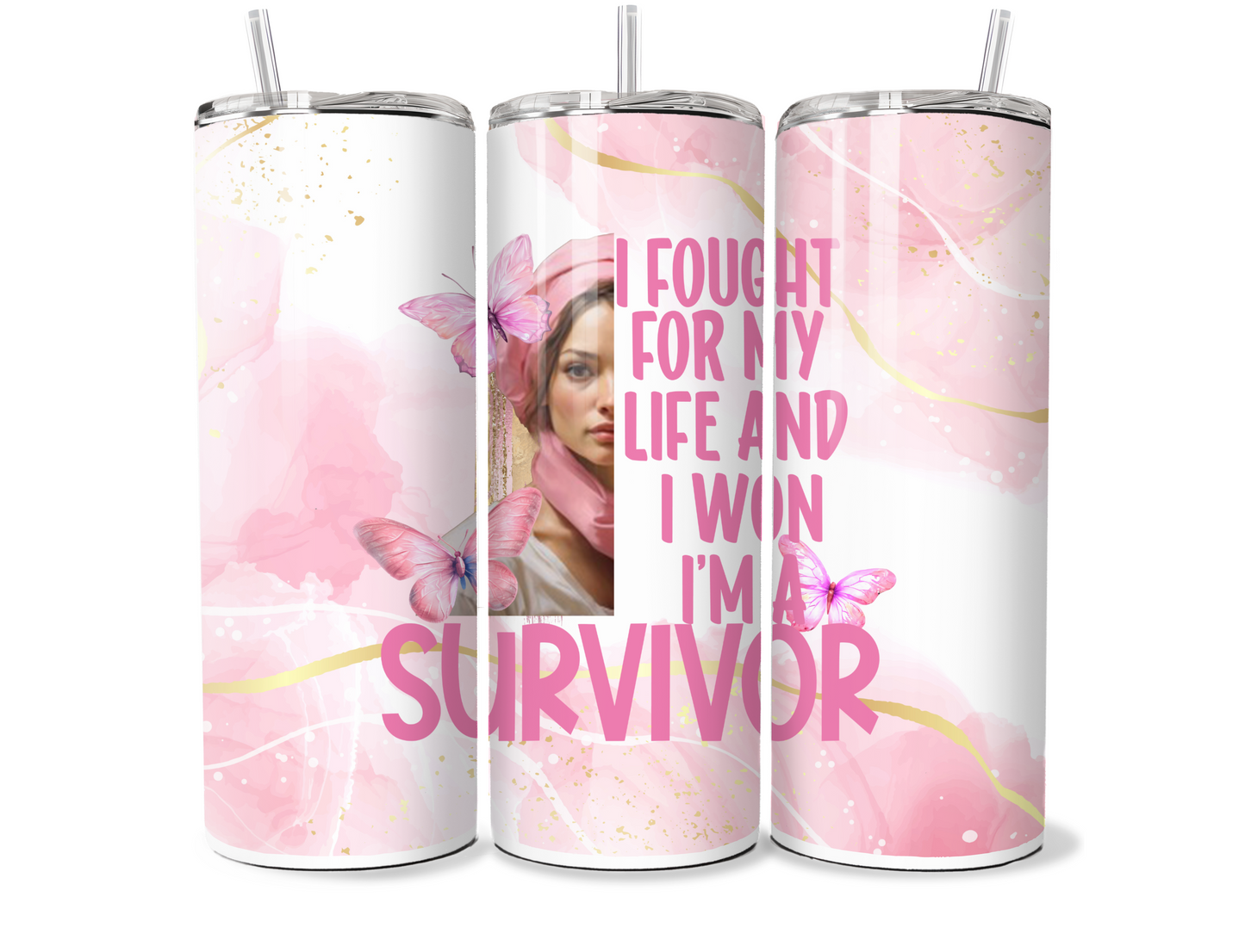 Pink Ribbon Collection Tumblers